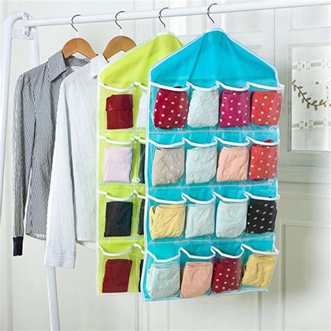 storage bag with pockets hanging organizer|hanging wardrobe organiser argos.